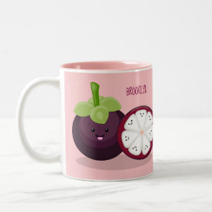 Tasse 2 Couleurs Caricature mignonne mauve mangouste