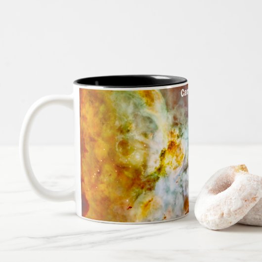 Tasse 2 Couleurs Carina Nebula (Avec donut)