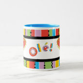 Tasse 2 Couleurs Carlin de fiesta (Centre)