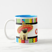 Tasse 2 Couleurs Carlin de fiesta (Gauche)