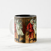 Tasse 2 Couleurs Carnaval : Confidents (Devant gauche)