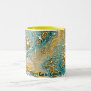 Tasse 2 Couleurs CAROLINA ~ motif Abstrait EASTER ~