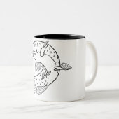 Tasse 2 Couleurs Carpe commune (Devant droit)