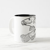 Tasse 2 Couleurs Carpe commune (Devant gauche)