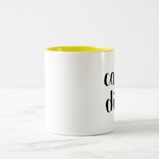 Tasse 2 Couleurs Carpe Diem (Centre)