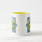 Tasse 2 Couleurs Carreau au citron (Centre)