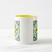 Tasse 2 Couleurs Carreau au citron (Centre)