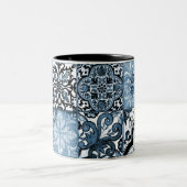 Tasse 2 Couleurs Carreau Océan (Centre)