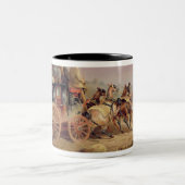 Tasse 2 Couleurs Cars de courrier sur la route : Le "mercure" (Centre)