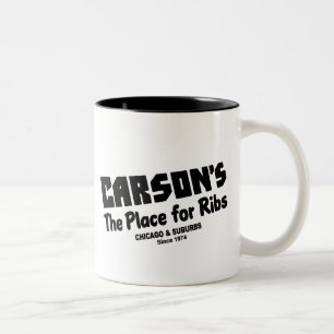 Tasse 2 Couleurs Carson, l'endroit pour des nervures, Chicago et