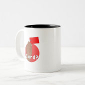 Tasse 2 Couleurs Carte (Devant gauche)