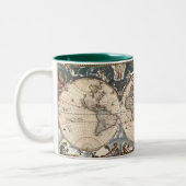 TASSE 2 COULEURS CARTE ANTIQUE (Gauche)
