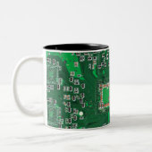 Tasse 2 Couleurs Carte circuit imprimé circuit vert PCB (Gauche)