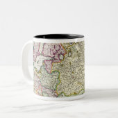 Tasse 2 Couleurs Carte d'Asie mineure (Devant gauche)