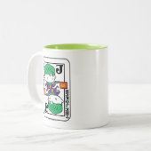 Tasse 2 Couleurs Carte de jeu Chibi Joker (Devant gauche)