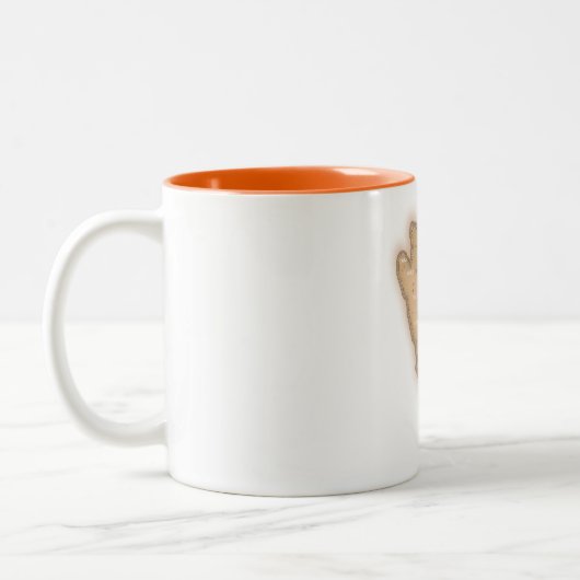 Tasse 2 Couleurs carte de la grèce (Gauche)