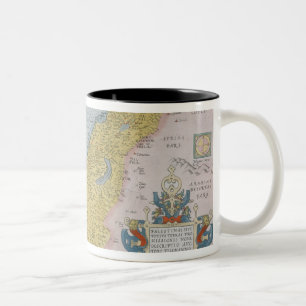 Tasse 2 Couleurs Carte de la Palestine