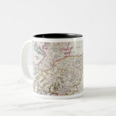 Tasse 2 Couleurs Carte de l'Ecosse, c.1700 (Devant gauche)