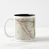 Tasse 2 Couleurs Carte de transport de Londres, c.1915 (Gauche)