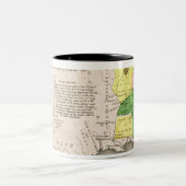 Tasse 2 Couleurs Carte des Etats-Unis (Centre)