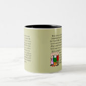 Tasse 2 Couleurs Carte hilare de retraite--De la bande ! (Centre)