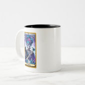Tasse 2 Couleurs Carte Tarot Céleste La Sorcière (Devant gauche)