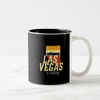 Carte vintage Retro Las Vegas Nevada USA City Map