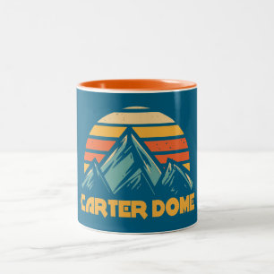 Tasse 2 Couleurs Carter Dome New Hampshire Retro Turquoise