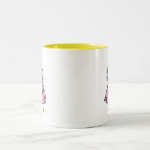 Tasse 2 Couleurs Cartoon Kitten (Centre)
