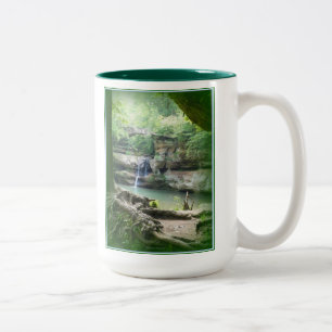 Tasse 2 Couleurs Cascade à la caverne de vieil homme