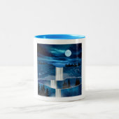 Tasse 2 Couleurs Cascade bleue (Centre)