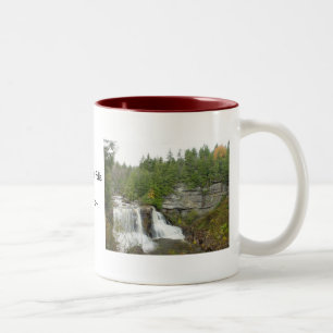 Tasse 2 Couleurs Cascade Boue Virginie-Occidentale