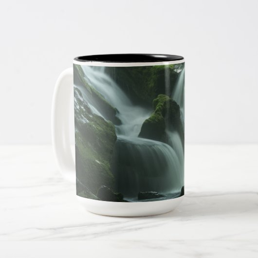 Tasse 2 Couleurs Cascade calmante (Devant gauche)