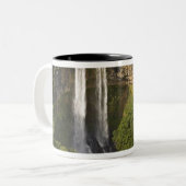 Tasse 2 Couleurs Cascade de Chamarel-la plus haute de Maurice, plus (Devant gauche)