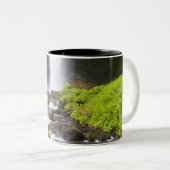 Tasse 2 Couleurs Cascade et rivière brouillées (Devant droit)