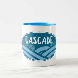 Tasse 2 Couleurs Cascade Idaho en plein air