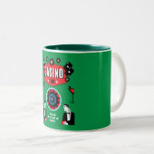 Tasse 2 Couleurs Casino Gambling Poker Roulette (Devant droit)