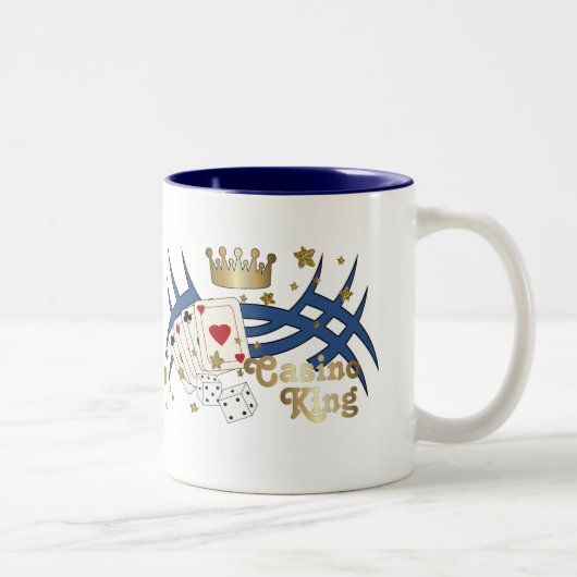 Tasse 2 Couleurs Casino King (Droit)