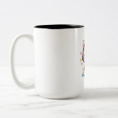 Tasse 2 Couleurs Casque de jeu console portable Chibi Chat Mignon (Gauche)