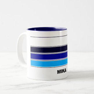 Tasse 2 Couleurs Casque Mika Hakkinen