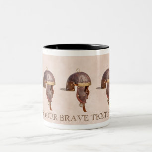 Tasse 2 Couleurs Casque romain antique