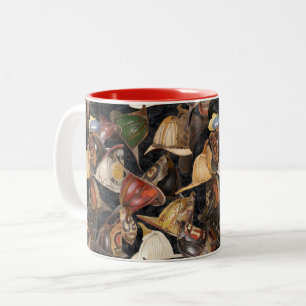 Tasse 2 Couleurs Casques d'incendie du XIXe siècle