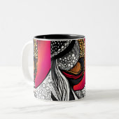 Tasse 2 Couleurs Casquettes fermés (Devant gauche)