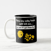 Tasse 2 Couleurs Casse-croûte salés (Gauche)