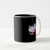 Tasse 2 Couleurs Casse-Noisette Ballet Rose Plum Fairy Vi (Devant droit)