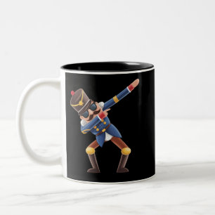 Tasse 2 Couleurs Casse-Noisette Dabbing Noël Fêtes