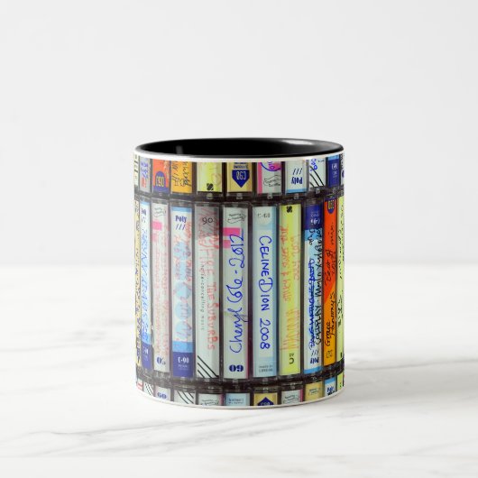 Tasse 2 Couleurs Cassette (Centre)