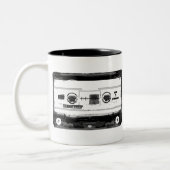 Tasse 2 Couleurs Cassette Pop Art (Gauche)