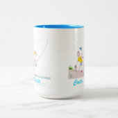 Tasse 2 Couleurs Castin' Doubts  (Centre)