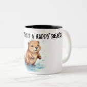 Tasse 2 Couleurs Castor humide (Devant droit)
